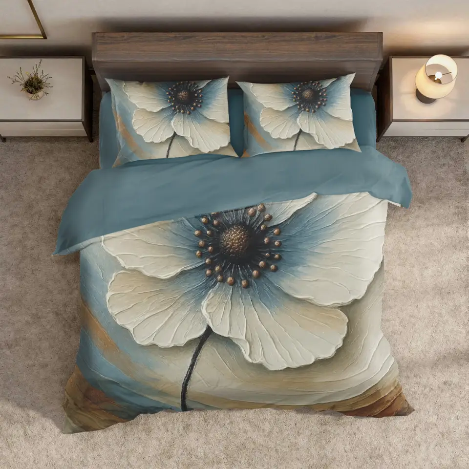 СПАЛНЯ ГОЛЯМА ПАМУЧЕН САТЕН DF ПЕЧАТ - ЦВЕТЕ - 79.90&euro;